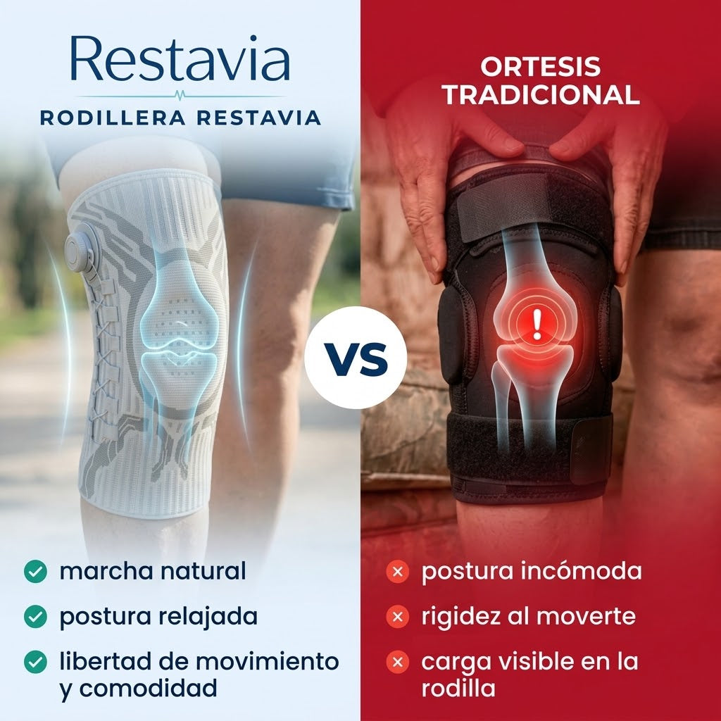 Rodillera Restavia con Dial de Precisión