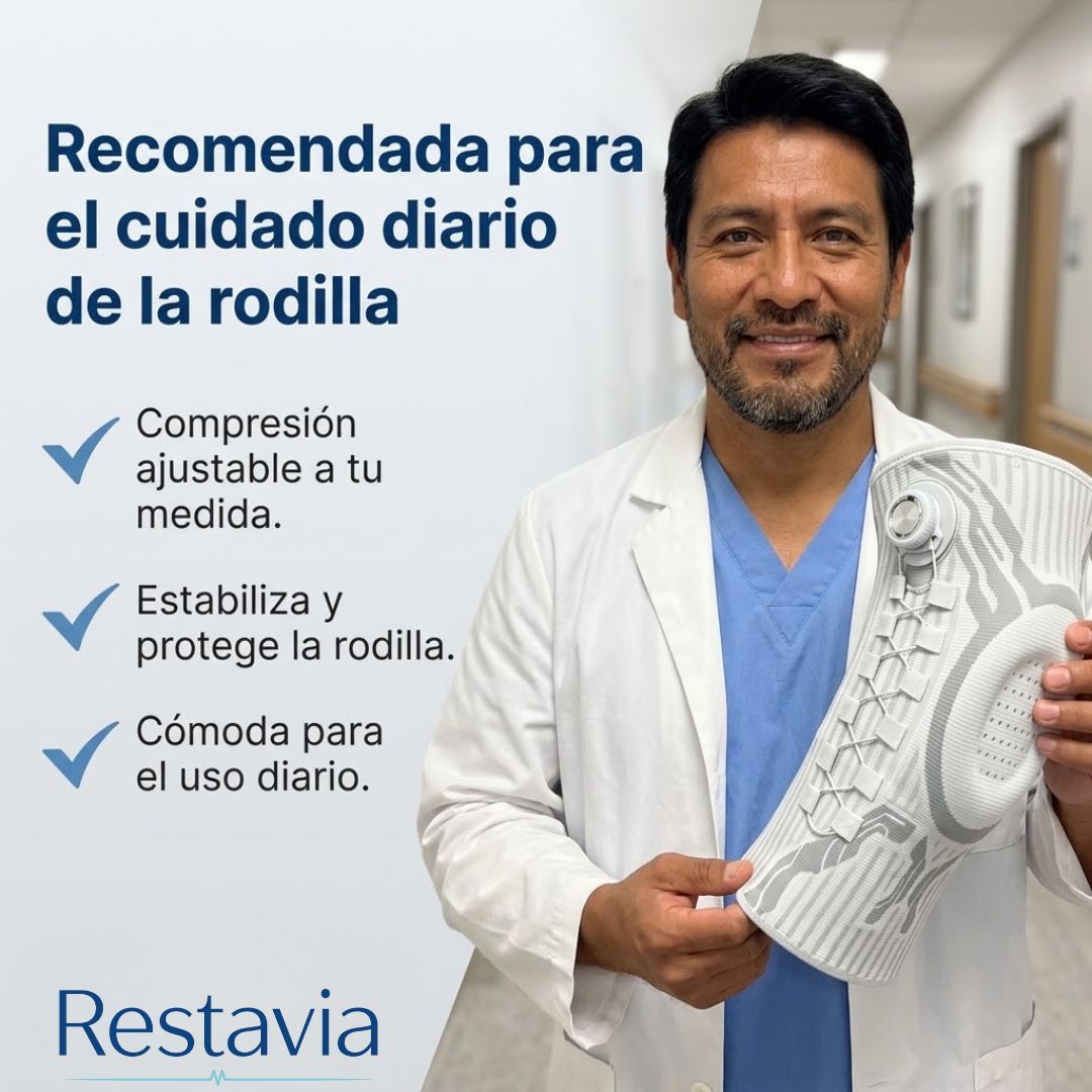 Rodillera Restavia con Dial de Precisión