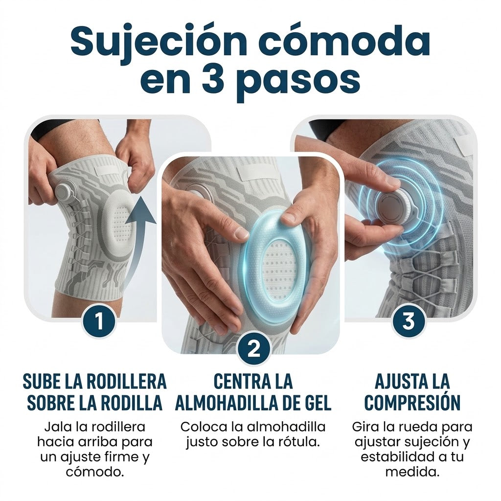 Rodillera Restavia con Dial de Precisión