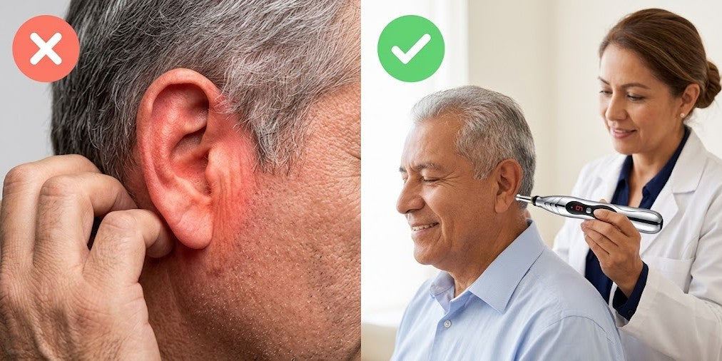 Audióloga reconocida: pon esto detrás de tu oreja 30 segundos y mira lo que le pasa a tu zumbido