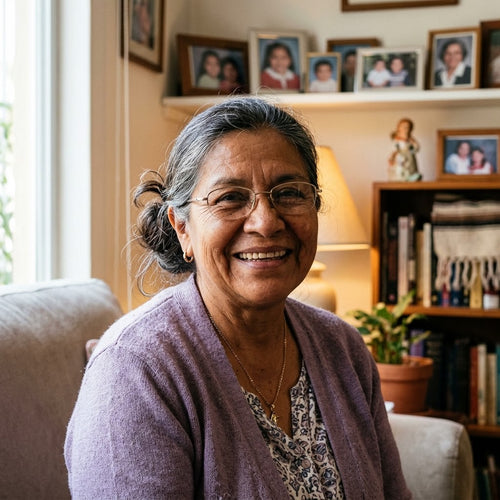 Leticia Morales, 68, maestra jubilada, Puebla