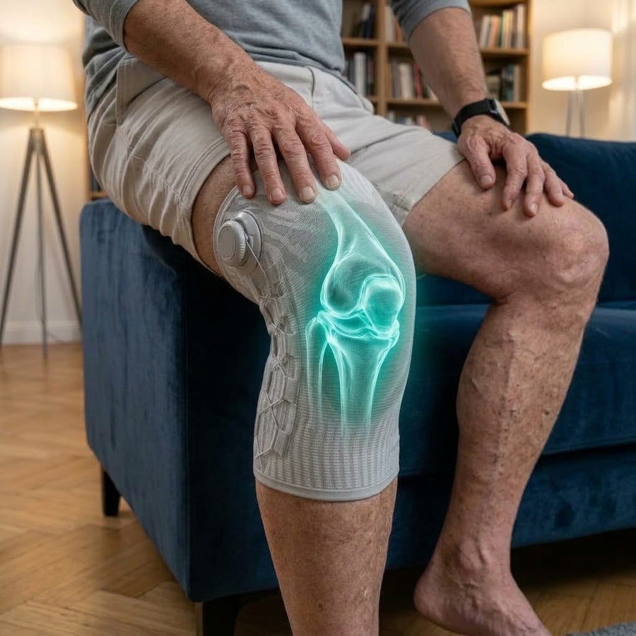 El dial de precisión estabiliza la articulación de la rodilla