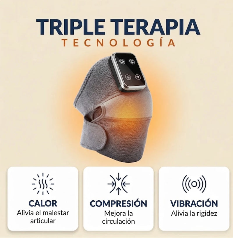 Restavia Knee — Sistema de Recuperación Triple Terapia