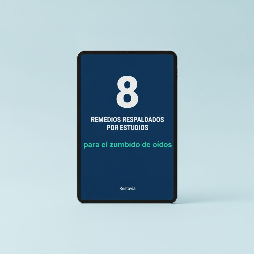 Ebook 8 Remedios Respaldados por Estudios para el Zumbido de Oídos
