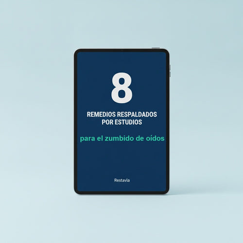 Ebook 8 Remedios Respaldados por Estudios para el Zumbido de Oídos