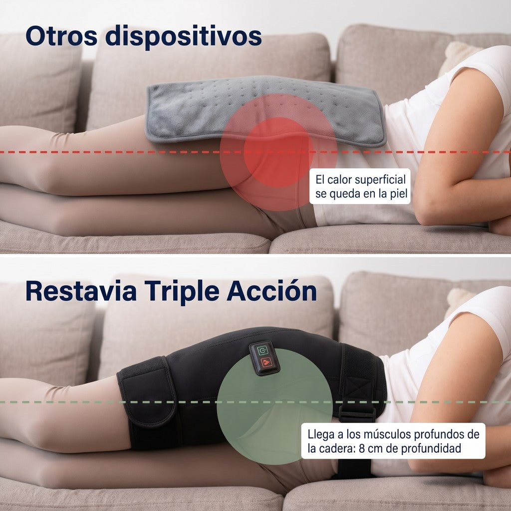 Restavia Hip frente a otros dispositivos